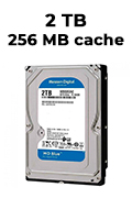 HD 2TB WD Blue WD20EZAZ 256MB cache SATA 6GB/s 5400 RPM