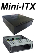 Gabinete mini -ITX Casemall ALL-CHS-M05 c/ fonte 60W2