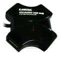 Mini HUB USB 2.0 Comtac 9138 Aquamini c/ 4 portas2