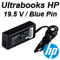 Fonte p/ notebook ultrabook HP 19,5V 3,33A 65W blue pin