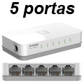 Switch Ethernet D-Link DES-1005C 5 portas 10/100Mbps#98