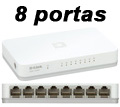 Switch 8 portas 10/100 Mbps D-Link DES-1008C Verso A12