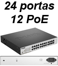 Switch D-Link DGS-1100-24P 24 portas Gigabit 100W PoE2