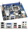 Placa me mini-ITX intel DH57JG p/ I5 LGA1156, DVI/HDMI