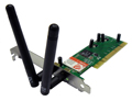 Placa de rede wireless PCI, Encore ENLWI-NX2, 300 Mbps#98