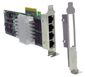 Placa de rede PCIe Intel Pro EXPI9404PTL 4 LAN Gigabit#98