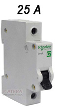 Disjuntor Schneider Electric  EZ9F33125, 25A X 1 2