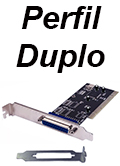 Placa PCI com uma porta paralela DB-25 Flexport F1211E #100