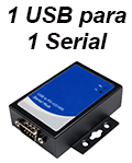 Conversor industrial USB para DB-9 Flexport F5411e2