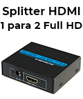 Splitter HDMI 1 para 2 full HD 3D Flexport FX-HSP0102B2
