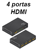 Splitter de vdeo HDMI, 1 ent. 4 sadas iguais FlexPort#100