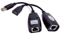 Extensor USB em cabo de rede FlexPort FX-UE01 at 45 m#98
