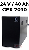 Módulo expansão de baterias Engetron GEX-2030 24VCC#7