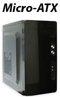 Gabinete micro ATX K-Mex GM-05T9 c/ fonte de 200W#100