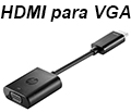 Adaptador de HDMI para VGA HP H4F02AA 1080p