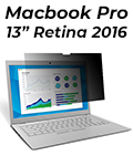Filtro privacidade 13 pol 3M p/ Macbook Pro retina 2016#100