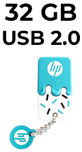 Pendrive Flash Drive 32GB HP v178b Blue USB 2.0