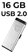 Pendrive flash drive 16GB HP v257w HPFD257W-16 USB 2.02
