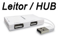HUB USB 2.0 2 portas e leitor de cartes Comtac 92632