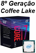 Processador Intel i7-8700 3.2GHz 12MB cache LGA-1151 8G#98