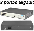 Switch HP JG912A 1620-8G 8 portas 10/100/1000 gerenciv#100