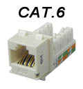 Keystone branco Furukawa conector CAT.6 Gigalan RJ45 Fe2