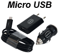 Kit carregador p/ smartphone micro USB NewLink 5V, 1A2
