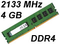 Memria 4GB DDR4 2133MHz Kingston KVR21N15/4 CL15#100