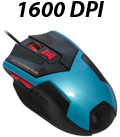 Mouse Gaming K-Mex MO-X135 6 botes, at 1600 DPI USB