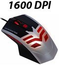 Mouse Gaming K-Mex MO-X235 6 botes, at 1600 DPI USB#100