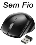 Mini mouse sem fio Multilaser MO138 2.4GHz 1000dpi USB#100