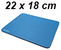Mouse pad azul em EVA C3Tech MP-20, 22 x 18 cm2