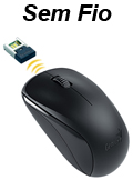 Mouse op. s/ fio Genius NX-7000 BlueEye 2.4GHz 1200dpi#100