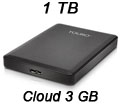 HD porttil 1TB HGST OS03804 Touro 5400RPM USB3 e Cloud#98