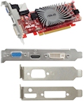 Placa vdeo Asus AMD Radeon HD5450 1GB VGA HDMI DVI2