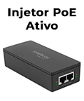 Injetor POE 802.3AF/AT Gigabit Intelbras POE 200AT 30W2