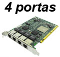 Placa rede PCI-x Intel Pro 1000GT PWLA8494GT QuadPort