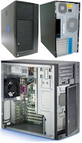 Gabinete Intel Server SC5299DP, c/ fonte 550W reais