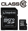 MemoryCard microSD 32GB Kingston classe 10 SDC10/32GB2