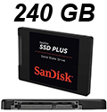 SSD 240GB Sandisk SSD Plus 440MB/530MB/s 20X2