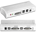 Switch KVM 2 portas TrendNet TK-204UK, USB, DVI e udio#7
