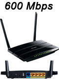 Router bridge Wi-Fi DualBand TP-Link TL-WDR3500 600Mbps#100