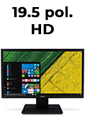 Monitor LED 19,5 pol. Acer V206HQL HDMI VGA 1366x7682
