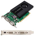 Placa vídeo PNY nVidia Quadro K2000D 2GB GDDR5 2DVI/DP#100