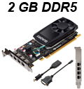 Placa de vídeo prof. PNY Quadro P620 2GB DDR5 4mDPort#100