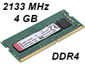 Memria 4GB DDR4 KVR21S15S8/4 2133MHz CL15 SODIMM2