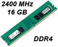 Memória 16GB DDR4 2400MHz Kingston KVR24N17D8/16 CL17#98