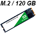 SSD M.2 120GB WD WDS120G2G0B Flash 3D SATA III #98