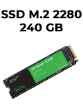 SSD M.2 2280 240GB WD Sn350 Nvme PCIe WDS240G2G0C2