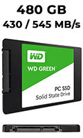 SSD 480GB WD Green WDS480G2G0A 6Gbps 430MB/s, 545MB/s#98